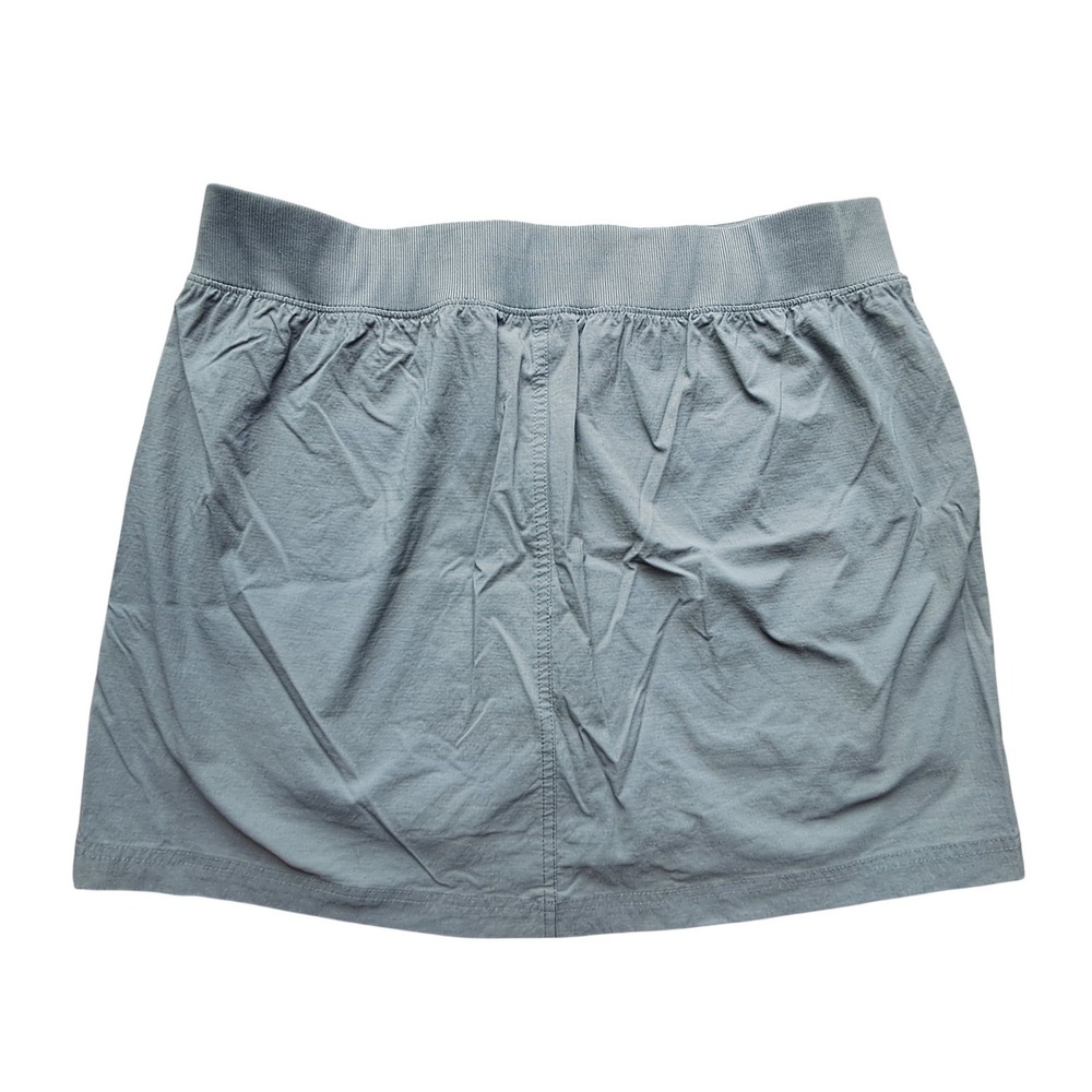 Eddie Bauer Travex Skort Womens Large "Olive" Gray Blue Hiking Travel Active - Picture 3 of 8